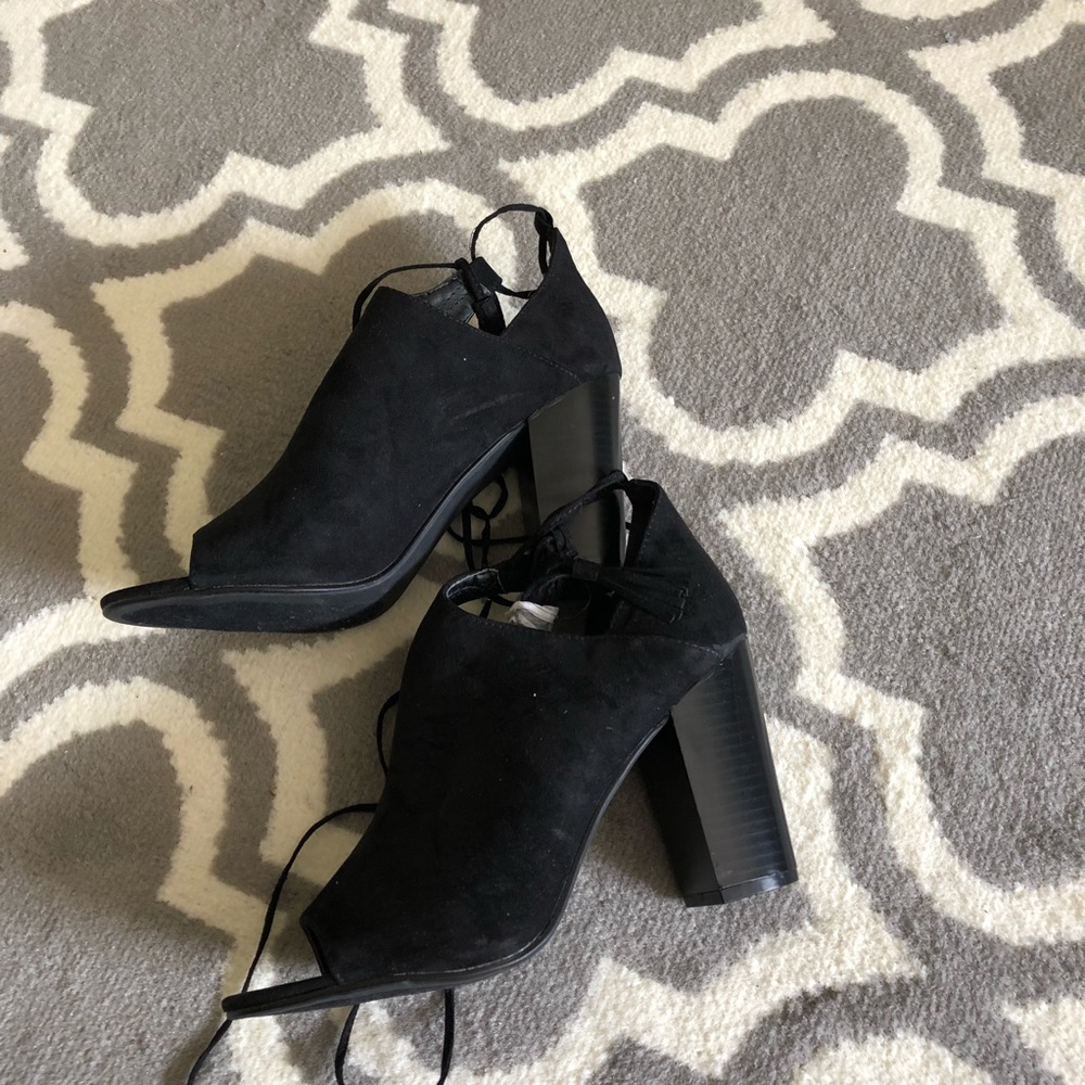 Black heels